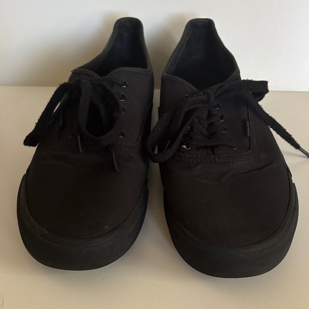 Levi's Vans Men's Dark Canvas Sneakers